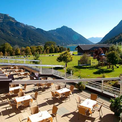 Hotel Pfandler terrace